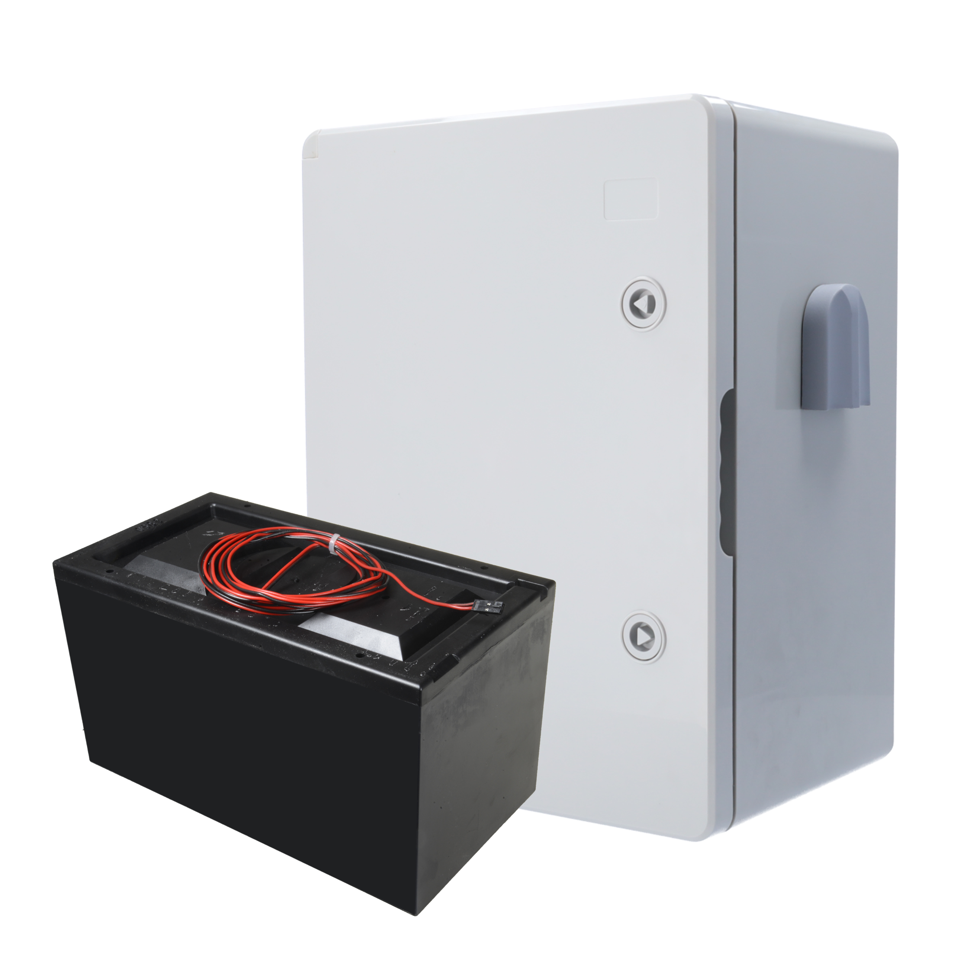 Ajax Kit batterie avec boîtier en polyester autonomie 14 mois Batterie non rechargeable Installation simple Ideal résidence secondaire