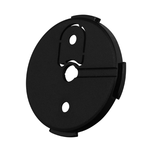 Support pour sirène d'intérieur - AJ-HOMESIREN-B - Installation facile - Plastique ABS - Couleur noir