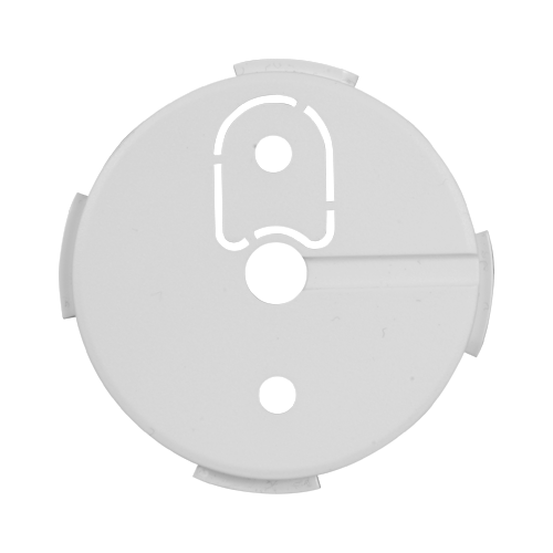 Support pour sirène d'intérieur - AJ-HOMESIREN-W - Installation facile - Plastique ABS - Couleur blanche