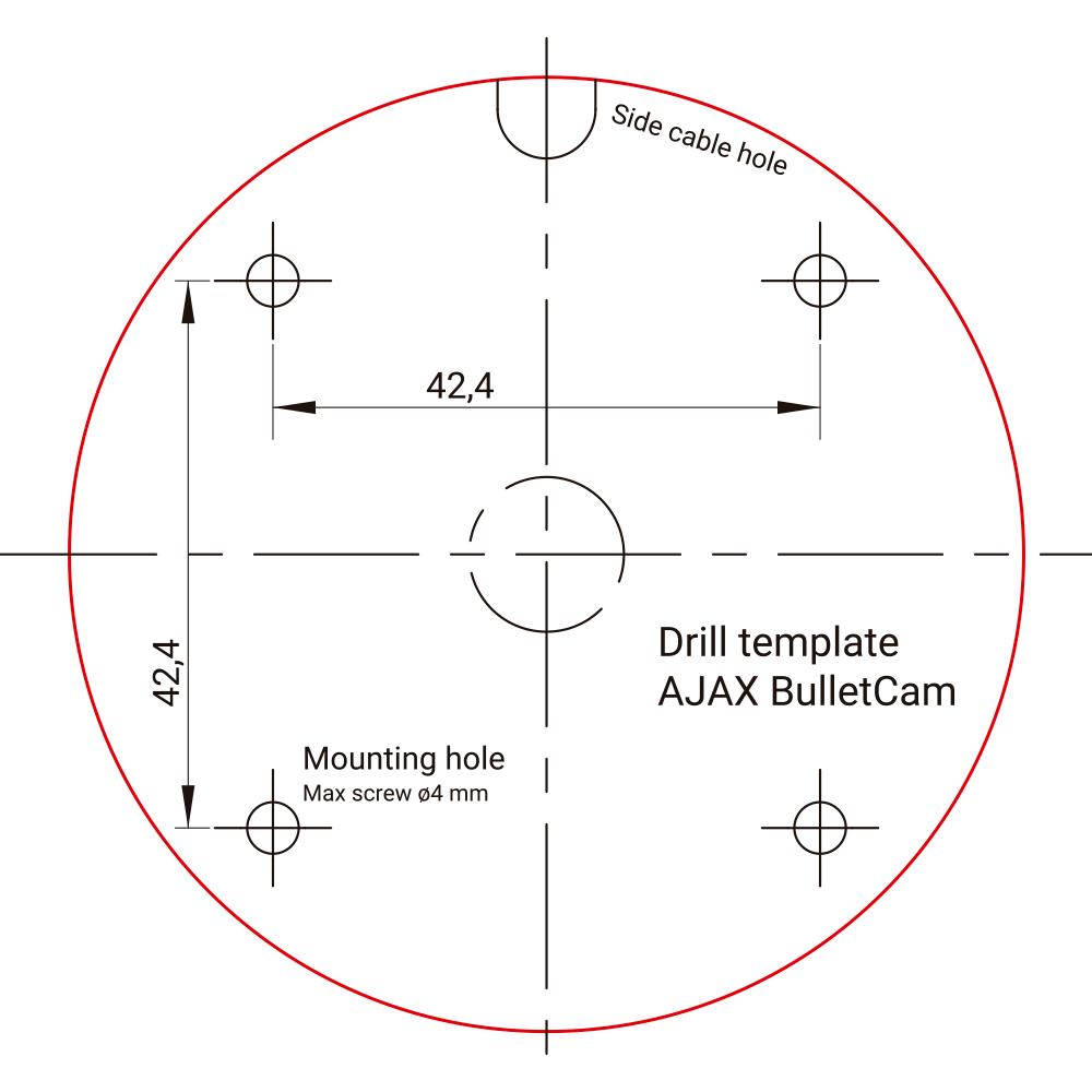 Caméra IP Bullet 5 Mégapixel Couleur NoirProgressive Scan CMOSObjectif 2.8 mm, emplacement MicroSD jusqu'à 256GBLED IR Portée 35m, PoE 802.3atCompatibilité avec les Hub et les NVR