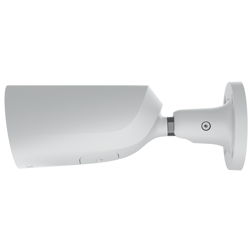 Caméra IP Bullet 5 MégapixelProgressive Scan CMOSObjectif 2.8 mm, emplacement MicroSD jusqu'à 256GBLED IR Portée 35m, PoE 802.3atCompatibilité avec les Hub et les NVR