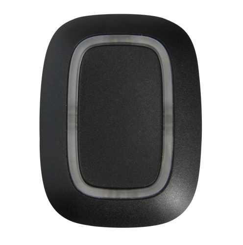 Bouton de panique Bidirectionnel Sans fil 868 MHz Jeweller Portée espace ouvert 1300 m  Pression sûre: double ou longue  Alimentation 1 pile CR2032 3.0 V