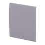 Panneau tactile pour interrupteur d'éclairage simple  - Compatible avec AJ-LIGHTCORE-1G / -2W - Rétro-éclairage LED - Panneau tactile central sans contact - Couleur Gris - Ajax - LightSwitch CenterButton