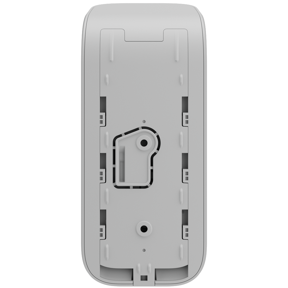 Détecteur extérieur de type rideau - Double PIR de type rideau et micro-ondes (24 GHz) - Sans fil 868 MHz Jeweller - Certifié Grade 2 - Portée de détection 8~12 m / Antimasquage - Portée espace ouvert 1700 m