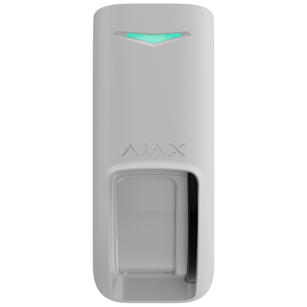 Détecteur extérieur de type rideau - Double PIR de type rideau et micro-ondes (24 GHz) - Sans fil 868 MHz Jeweller - Certifié Grade 2 - Portée de détection 8~12 m / Antimasquage - Portée espace ouvert 1700 m