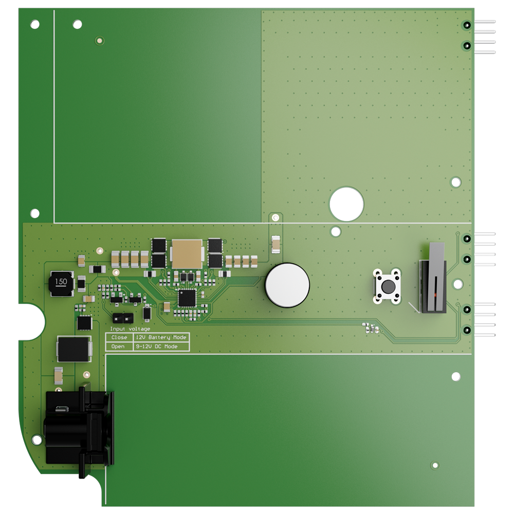 Module d'alimentation 12 VDC - Compatible avec Ajax NVR 8-ch et 16-ch - Tension d'entrée 8~16 VDC - Connecteur CON280 inclus