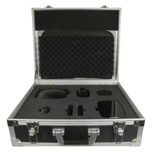 Ajax - Valise démo en métal - Sérigraphie extérieure avec logo AJAX - Résistant et de haute qualité - Inclus des produits qui sont totalement fonctionnels - Contenu: