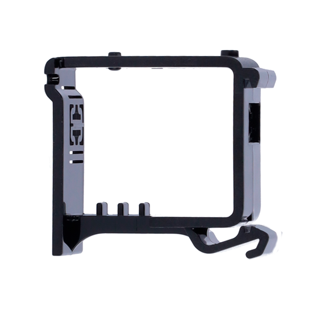 support rails DIN Compatible avec AJA-RELAY et AJA-WALLSWITCH couleur noire