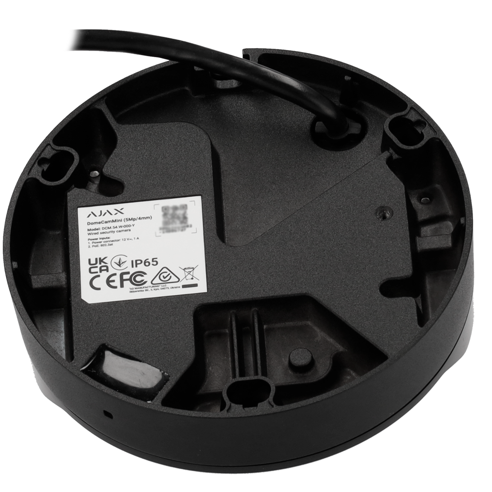 Caméra IP 8 Mégapixel Couleur NoirProgressive Scan CMOSObjectif 4 mm, emplacement MicroSD jusqu'à 256GBLED IR Portée 35m, PoE 802.3atCompatibilité avec les Hub et les NVR