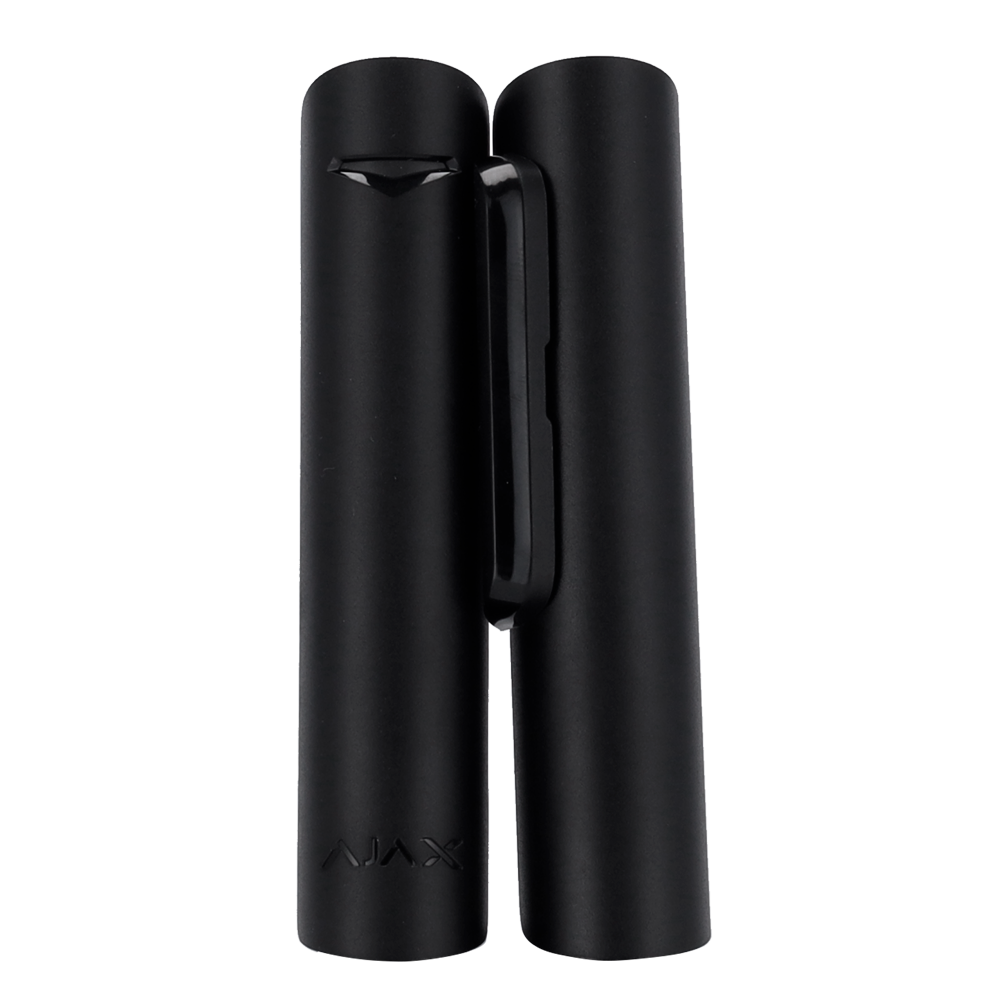 Contact magnétique - Ajax Superior - 2 relais à lames: installation d'un aimant des deux côtés - Support avec vis de fixation - Alimentation 1 batterie CR123A 3.0 V Panasonic - Sans fil 868 MHz Jeweller - Certifié Grade 2