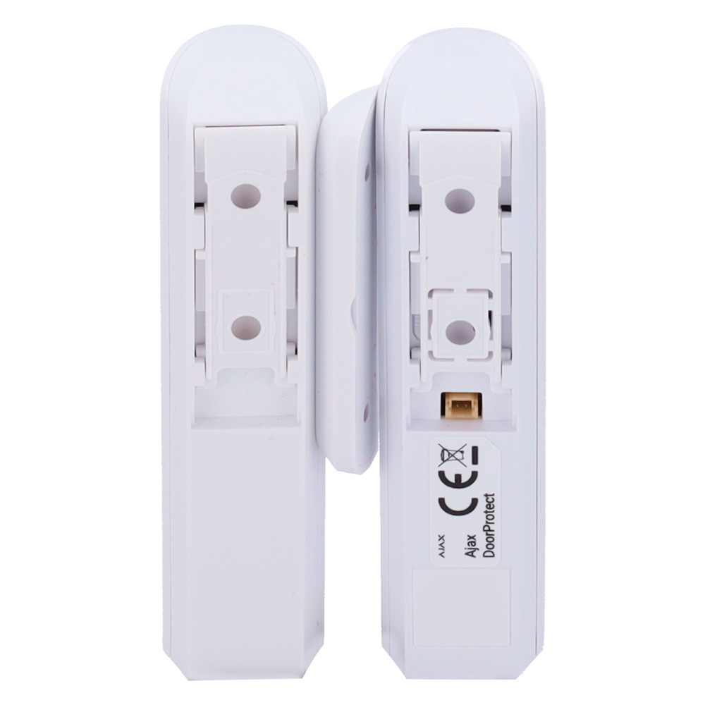 Ajax - Contact magnétique porte/fenêtre avec détection de vibration et d'inclinaison - Certificat de grade 2 - Bidirectionnel - Sans fil 868 MHz Jeweller - Antenne interne espace libre 1000 m - Indicateur de détection d'ouverture/fermeture -