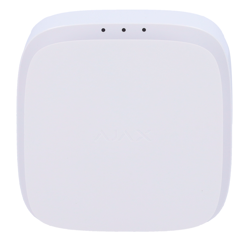 Détecteur de CO Sans fil 868 MHz Jeweller Sirène 85 dB intégréee Certifié EN 14604 Alimentation 2 batteries lithium non remplaçables