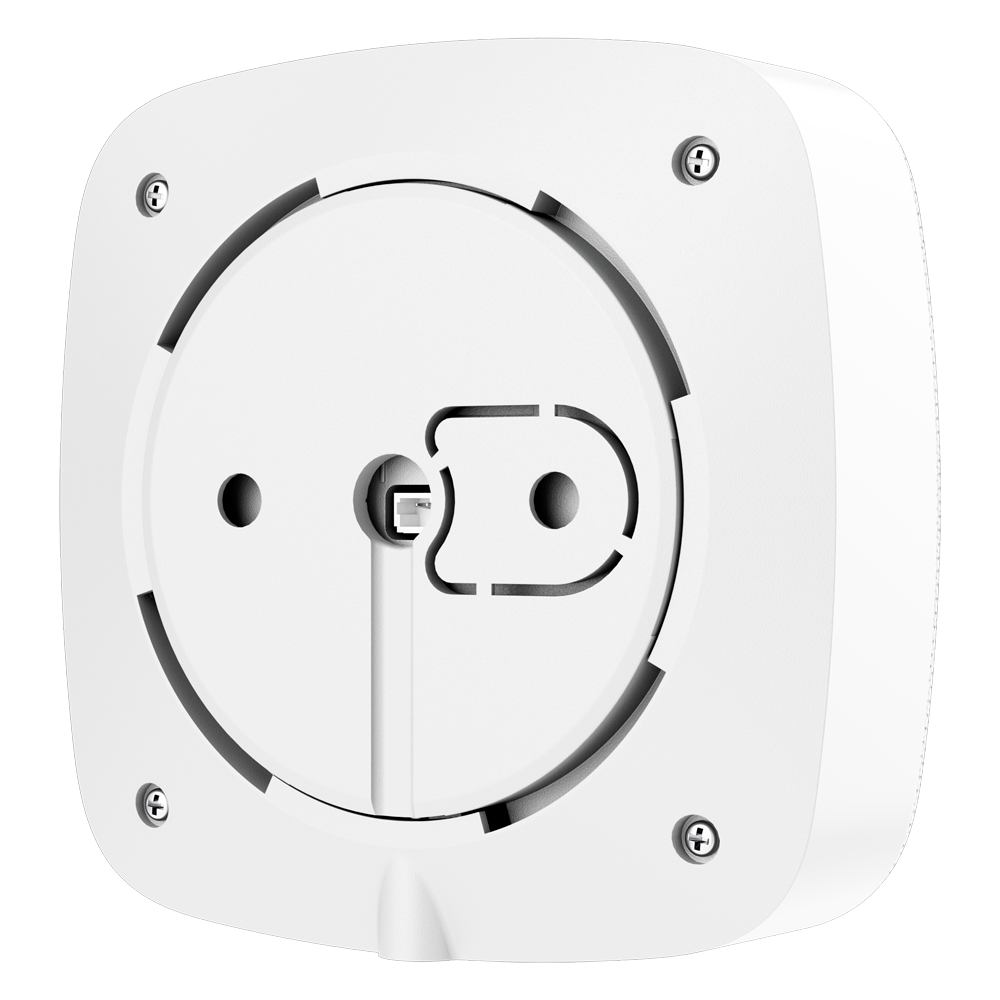 Sirène intérieure - Certifié NFA2P et grade 2 - Alimentation 2 batteries CR123A 3.0 V Panasonic - Ajax Superior - Support avec vis de fixation - Sans fil 868 MHz Jeweller - Pression sonore maximale 105 dB / Son réglable