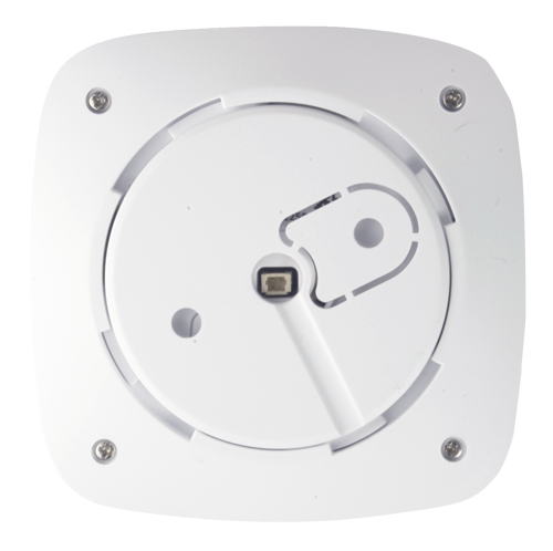 Boîtier pour sirène intérieure AJ-HOMESIREN-W Installation facile Comprend le SmartBracket Plastique ABS Couleur blanche