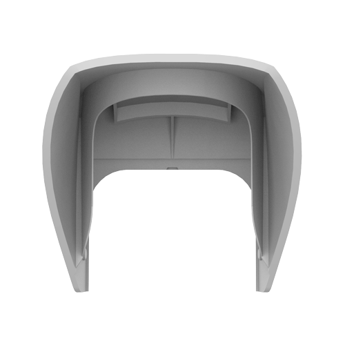 Visière pour détecteur extérieur - Compatible avec AJ-MOTIONCAMOUTDOOR-W - Compatible avec AJ-MOTIONCAMOUTDOOR-PHOD-W  - Convient pour une utilisation en extérieur - Couleur blanche