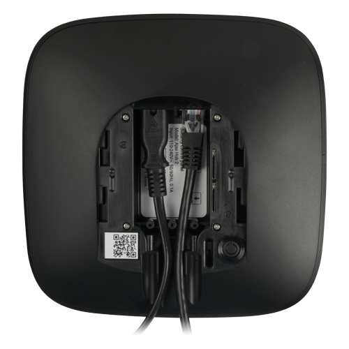 Centrale d'alarme professionnelle Grade 2 Communication Ethernet et double SIM 4G Sans fil 868 MHz Jeweller et Wings Jusqu`à 100 dispositifs sans fil 25 caméras IP ou canaux d'enregistrement vidéo Application mobile et logiciel PC 