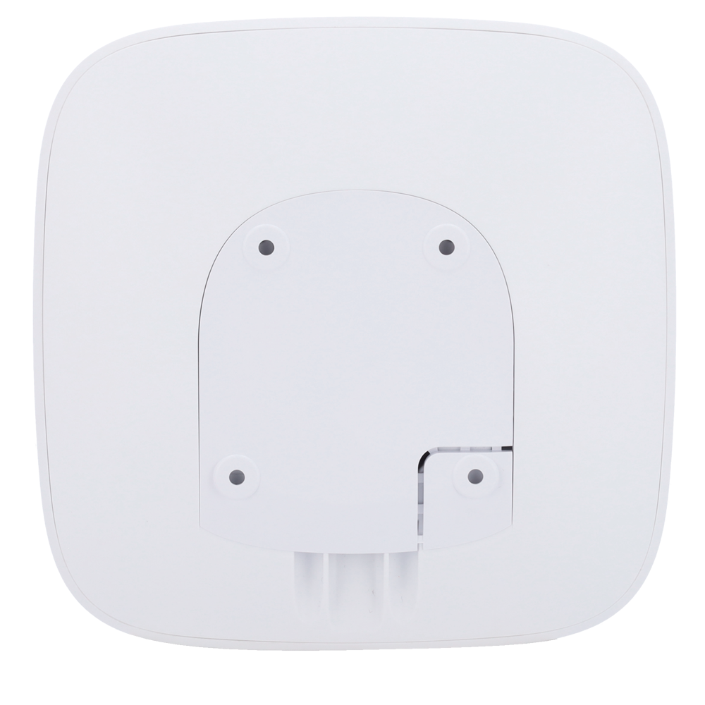 Centrale d'alarme professionnelle Grade 2 Communication Ethernet et double SIM 4G Sans fil 868 MHz Jeweller et Wings Jusqu`à 100 dispositifs sans fil 25 caméras IP ou canaux d'enregistrement vidéo Application mobile et logiciel PC