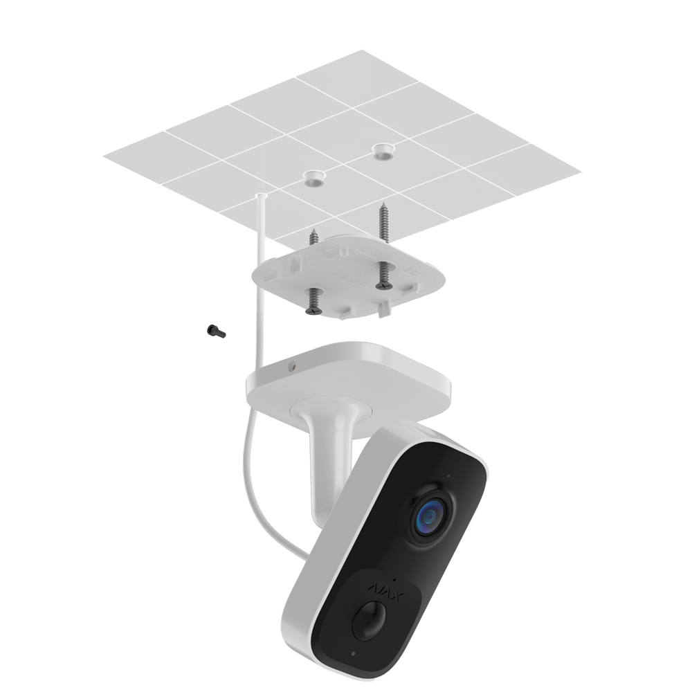 Cámara Cube IP 4 Mp - Detección de objetos por IA - IR 8 m / Detección PIR hasta 4 m - Audio bidireccional con cancelación de ruido - Wi-Fi 2.4 GHz con respaldo Jeweller/Wings - Color blanco