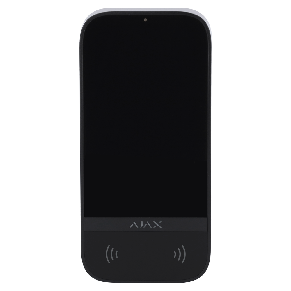 Clavier à écran tactile IPS avec lecteur RFID - Armement/désarmement complet ou groupé - Contrôle des scénarios d'automatisation - Authentification: codes, lecteur RFID ou Bluetooth - Alimentation 6 piles AA 1.5 V ou 12VDC - Certifié Grade 2