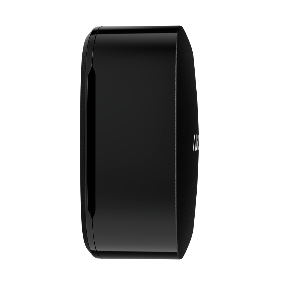 Capteur de température, humidité et CO2 Sans fil 868 MHz Jeweller Portée de communication jusqu'à 1700 mètres Affichage de la qualité de l'air par LED Accéléromètre intégré contre le sabotage Graphiques sur l'application (à venir)