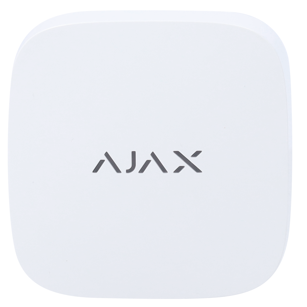 Capteur de température, humidité et CO2 Sans fil 868 MHz Jeweller Portée de communication jusqu'à 1700 mètres Affichage de la qualité de l'air par LED Accéléromètre intégré contre le sabotage Graphiques sur l'application (à venir)