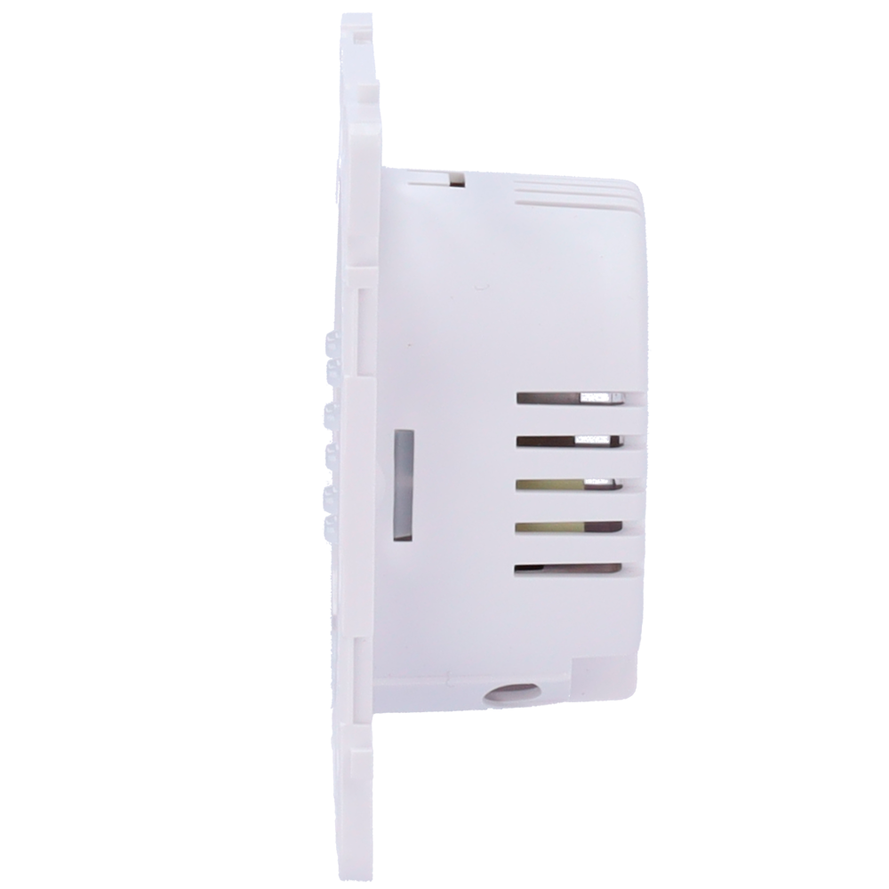 Relais vertical à interrupteur intelligent unique - Sans fil 868 MHz Jeweller - Portée de communication jusqu'à 1100 m - Alimentation électrique 230 V CA 50 Hz - Pas besoin de câble neutre - Ajax - LightSwitch LightCore Vertical (1 Gang)