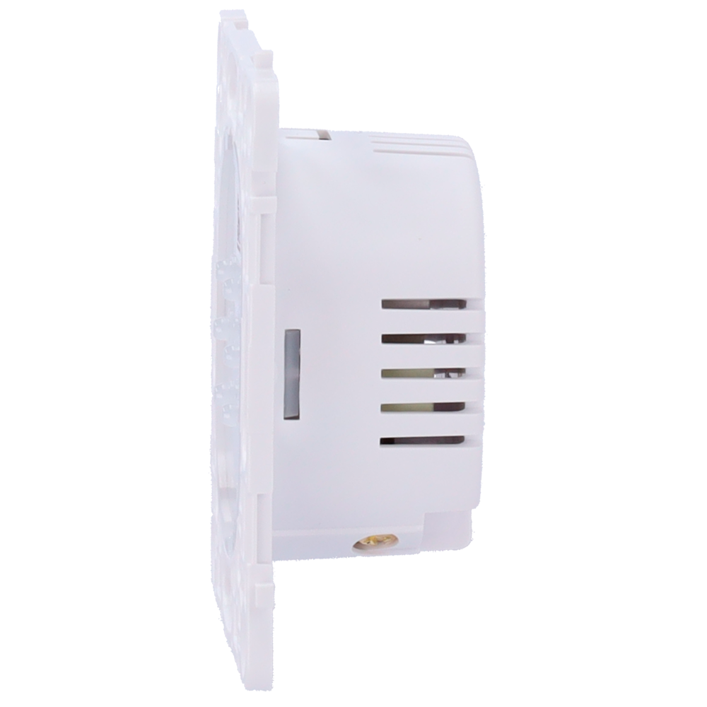 Relais pour double interrupteur intelligent vertical - Sans fil 868 MHz Jeweller - Portée de communication jusqu'à 1100 m - Alimentation électrique 230 V CA 50 Hz - Pas besoin de câble neutre - Ajax - LightSwitch LightCore Vertical (2 Gang)