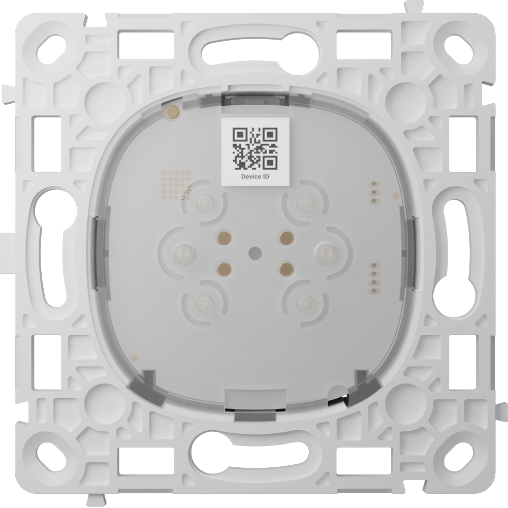 Relais pour double interrupteur intelligent vertical - Sans fil 868 MHz Jeweller - Portée de communication jusqu'à 1100 m - Alimentation électrique 230 V CA 50 Hz - Pas besoin de câble neutre - Ajax - LightSwitch LightCore Vertical (2 Gang)