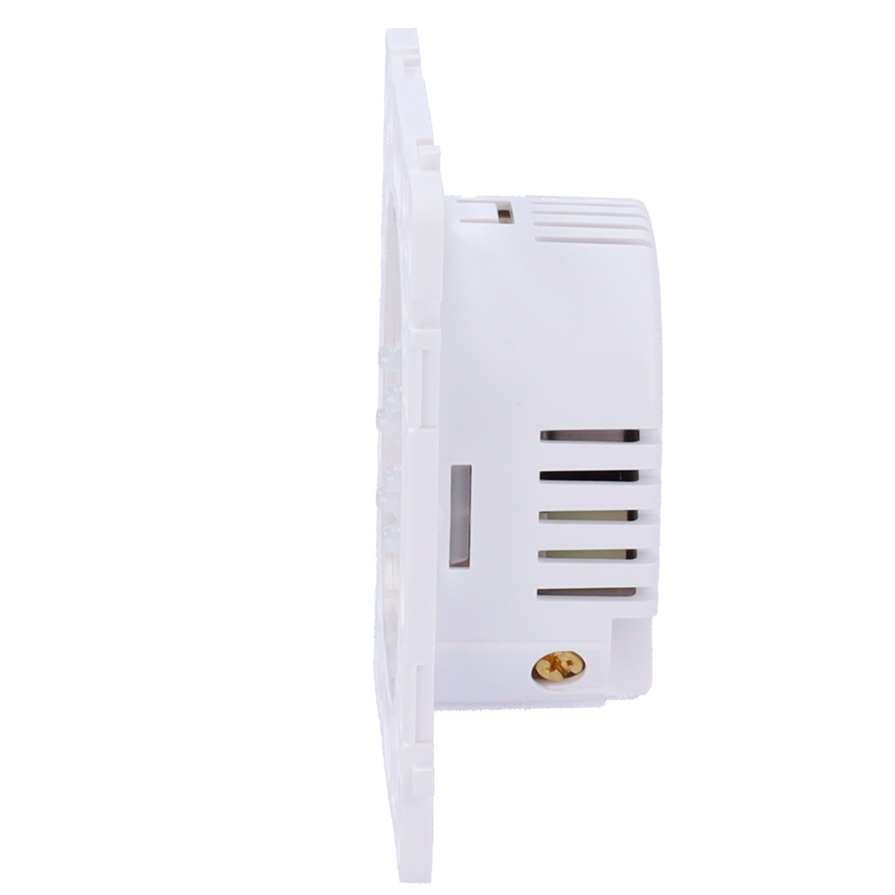 Relais interrupteur intelligent double et commutable - Sans fil 868 MHz Jeweller - Portée de communication jusqu'à 1100 m - Alimentation électrique 230 V CA 50 Hz - Pas besoin de câble neutre - Ajax - LightSwitch LightCore Vertical (2G / 2W)