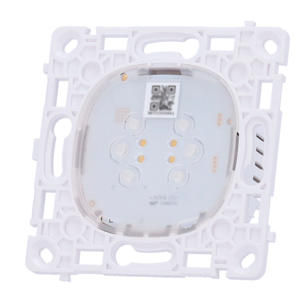 Relais interrupteur intelligent double et commutable - Sans fil 868 MHz Jeweller - Portée de communication jusqu'à 1100 m - Alimentation électrique 230 V CA 50 Hz - Pas besoin de câble neutre - Ajax - LightSwitch LightCore Vertical (2G / 2W)