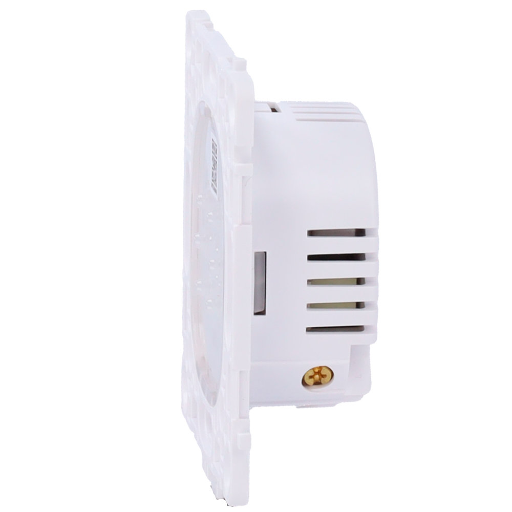 Relais interrupteur intelligent double et commutable - Sans fil 868 MHz Jeweller - Portée de communication jusqu'à 1100 m - Alimentation électrique 230 V CA 50 Hz - Pas besoin de câble neutre - Ajax - LightSwitch LightCore (2 Gang/2 way)