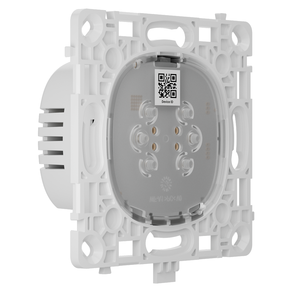 Relais pour l'interrupteur des feux de croisement - Sans fil 868 MHz Jeweller - Portée de communication jusqu'à 1100 m - Alimentation électrique 230 V CA 50 Hz - Pas besoin de câble neutre - Ajax - LightSwitch LightCore (Crossover)