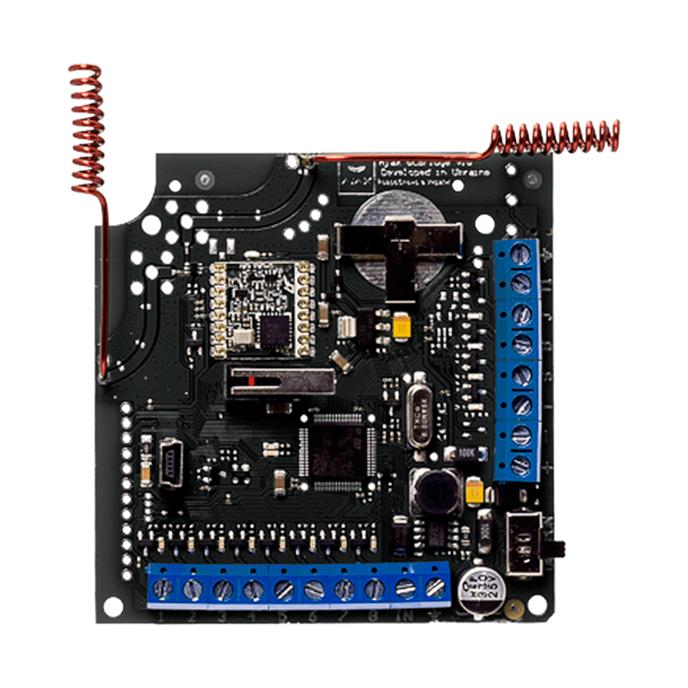 Ajax - Module d'intégration de capteur Ajax avec systèmes câblés - Bidirectionnel - Sans fil 868 MHz Jeweller - Compatible avec d'autres accesoires d'alarme dans notre catalogue: 8 zones jusqu'à 100 différents dispositifs connectés -