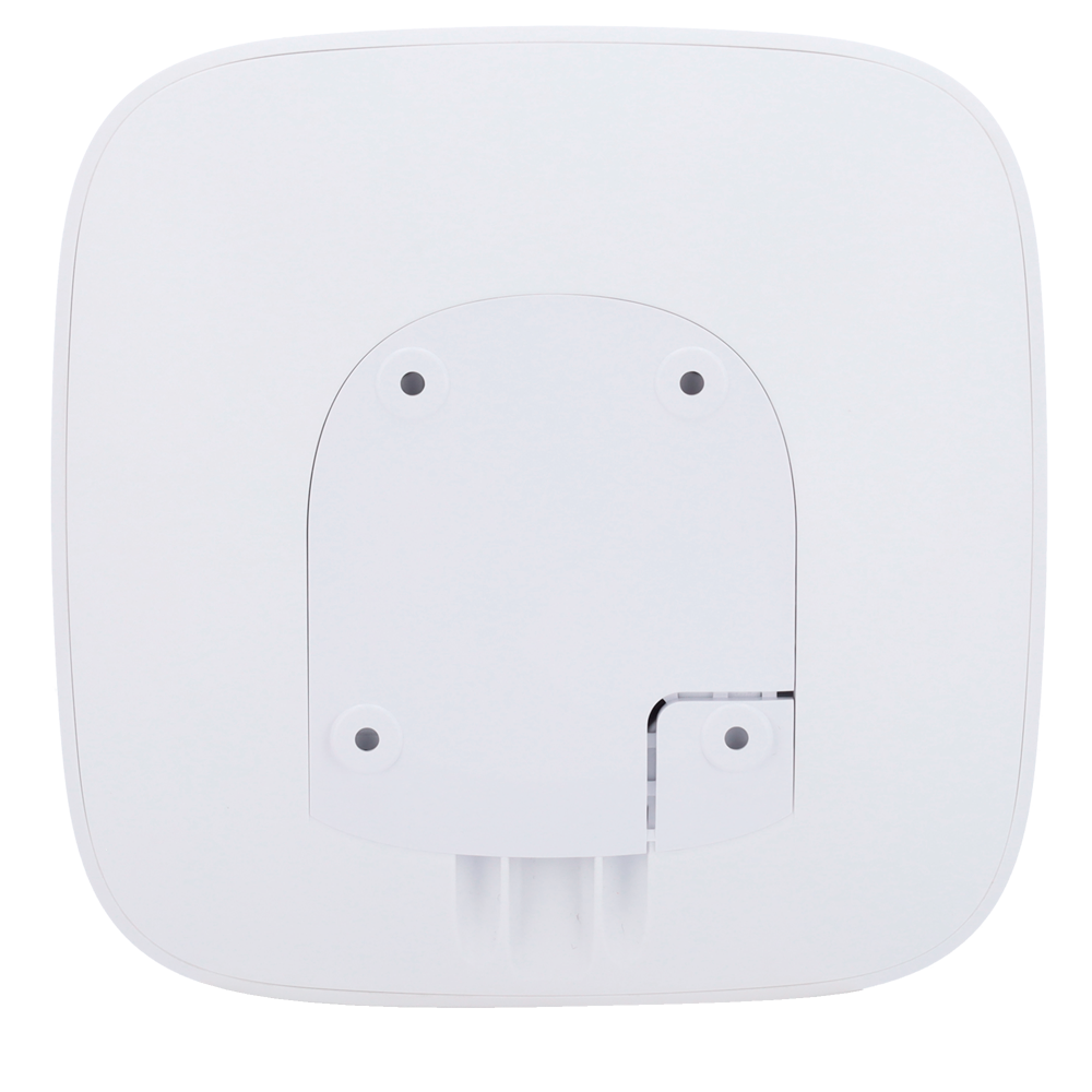 Boîtier de centrale - Hubs compatibles: AJ-HUB-W, AJ-HUBPLUS-W - Répéteurs compatibles: AJ-REX-W et AJ-REX2-W - Installation facile - Plastique ABS - Couleur blanche