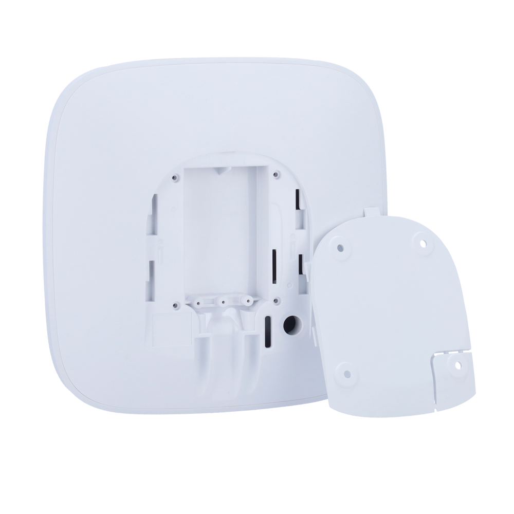 Boîtier de centrale - Hubs compatibles: AJ-HUB-W, AJ-HUBPLUS-W - Répéteurs compatibles: AJ-REX-W et AJ-REX2-W - Installation facile - Plastique ABS - Couleur blanche