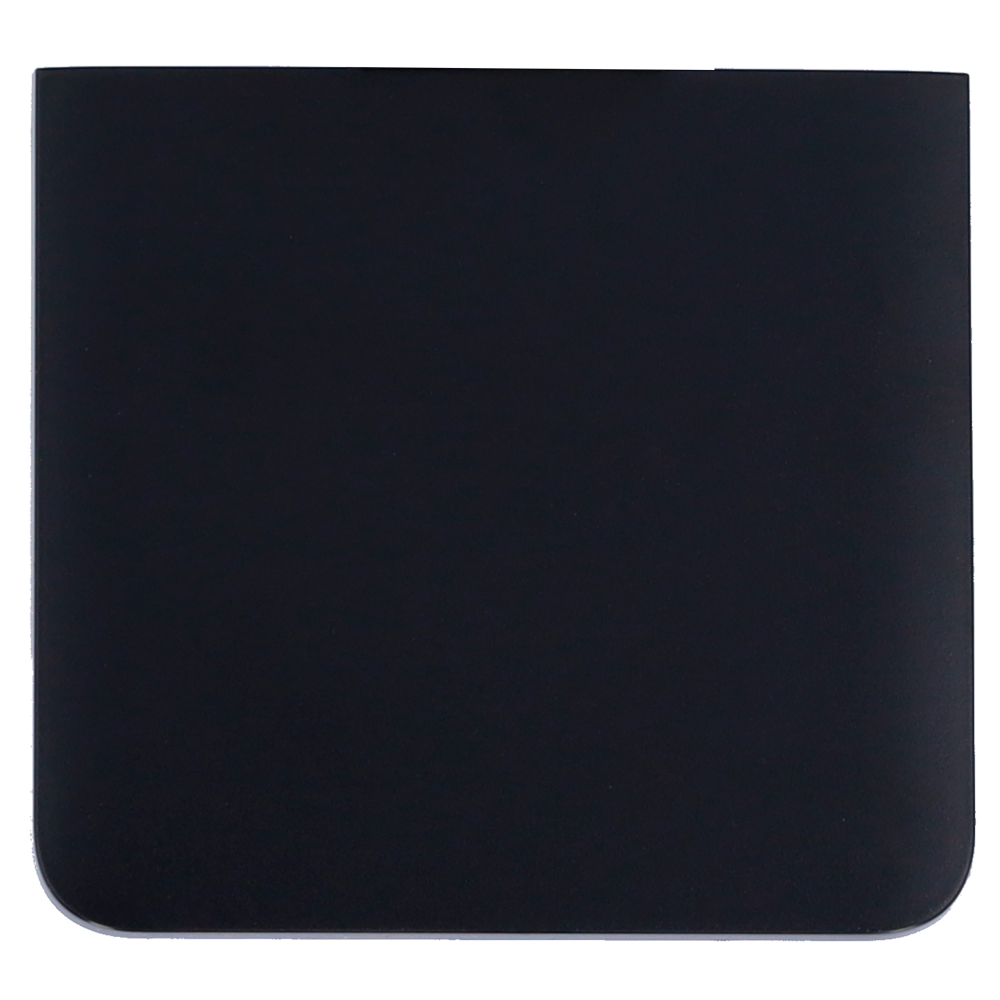 Panneau tactile pour interrupteur vertical - Compatibilité AJ-LIGHTCORE-1G-VERT / -2W-VERT - Rétro-éclairage LED - Panneau tactile latéral sans contact - Couleur noir - Ajax - LightSwitch SideButton Vertical