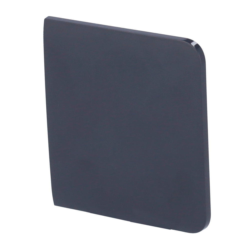 Panneau tactile pour un interrupteur d'éclairage - Compatible avec AJ-LIGHTCORE-1G / -2W - Rétro-éclairage LED - Panneau tactile latéral sans contact - Couleur graphite - Ajax - LightSwitch SideButton