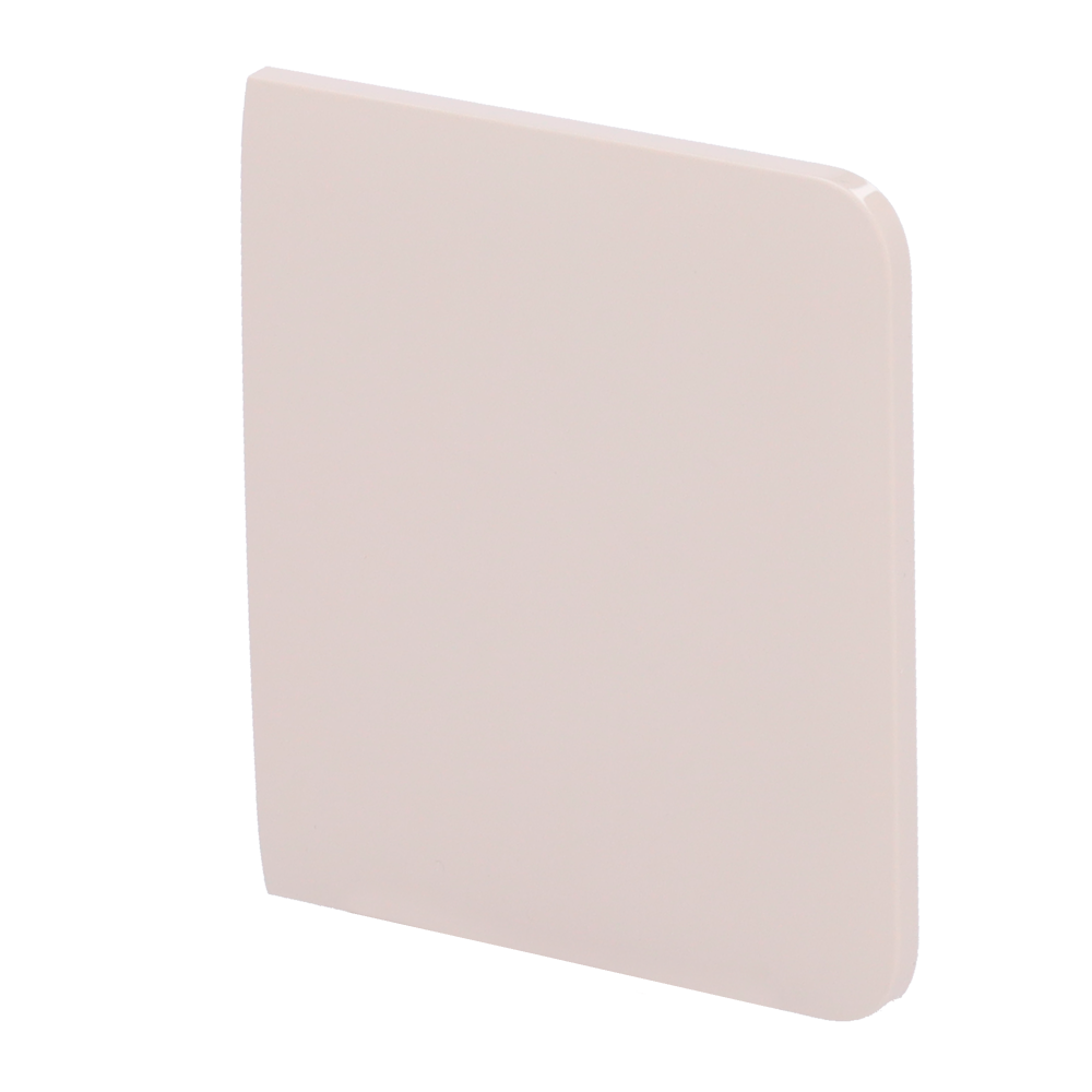 Panneau tactile pour un interrupteur d'éclairage - Compatible avec AJ-LIGHTCORE-1G / -2W - Rétro-éclairage LED - Panneau tactile latéral sans contact - Couleur ivoire - Ajax - LightSwitch SideButton