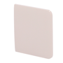 Panneau tactile pour un interrupteur d'éclairage - Compatible avec AJ-LIGHTCORE-1G / -2W - Rétro-éclairage LED - Panneau tactile latéral sans contact - Couleur ivoire - Ajax - LightSwitch SideButton