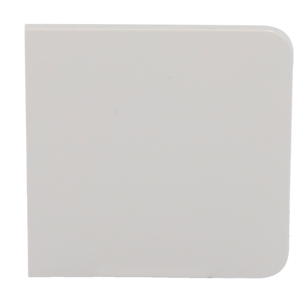 Panneau tactile pour un interrupteur d'éclairage - Compatible avec AJ-LIGHTCORE-1G /-2W - Rétro-éclairage LED - Panneau tactile latéral sans contact - Couleur huître - Ajax - LightSwitch SideButton