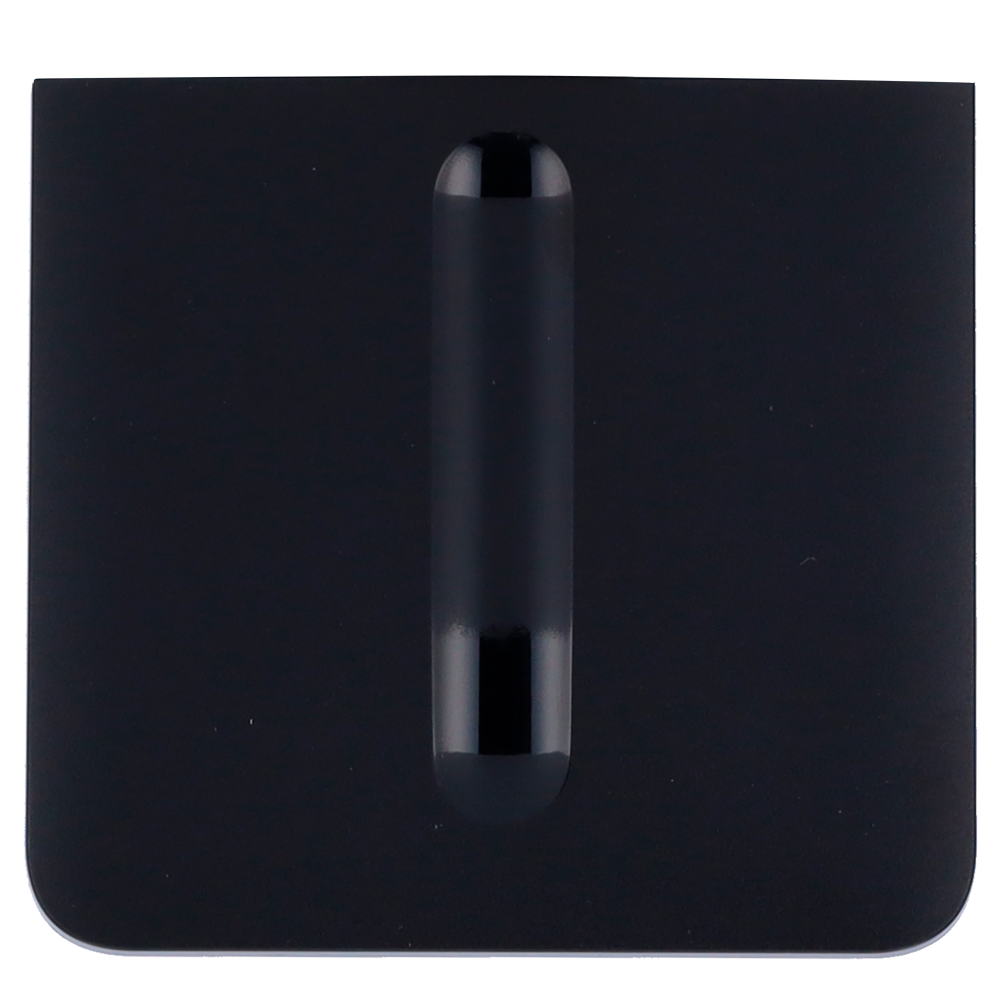 Panel táctil para interruptor de luz regulable - Compatible con AJ-LIGHTCORE-DIMMER-VERT - Retroiluminación LED - Panel táctil lateral sin contacto - Color negro - Ajax - LightSwitch SideButton (Dimmer) Vertical