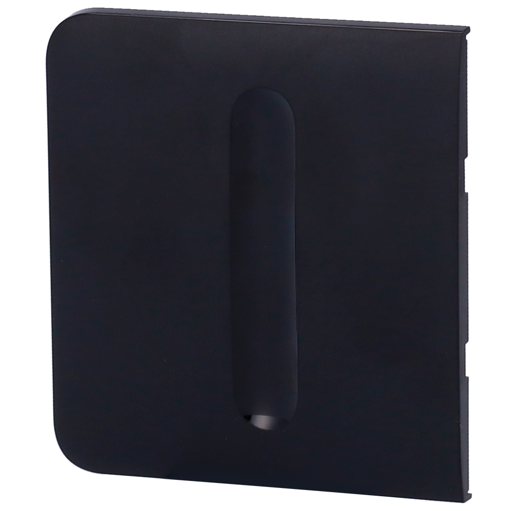 Panel táctil para interruptor de luz regulable - Compatible con AJ-LIGHTCORE-DIMMER-VERT - Retroiluminación LED - Panel táctil lateral sin contacto - Color negro - Ajax - LightSwitch SideButton (Dimmer)