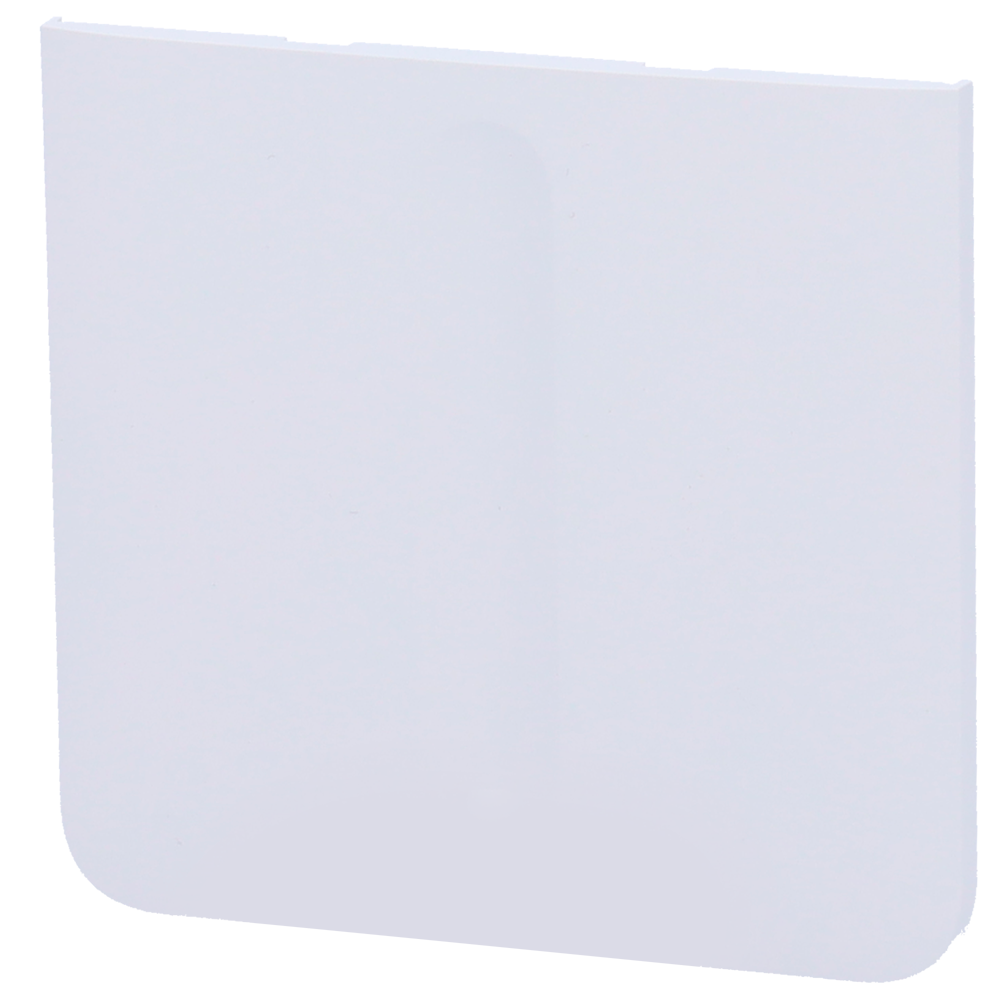 Panel táctil para interruptor de luz regulable - Compatible con AJ-LIGHTCORE-DIMMER-VERT - Retroiluminación LED - Panel táctil lateral sin contacto - Color blanco - Ajax - LightSwitch SideButton (Dimmer) Vertical