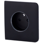 Cache-prise latéral pour fiche intelligente de type E - Compatible avec AJ-OUTLETCORE-SMART-E - Indicateur LED de l'état de la prise et de la consommation d'énergie - Bouton tactile pour la commande manuelle - Rétro alimentation LED - Couleur noir