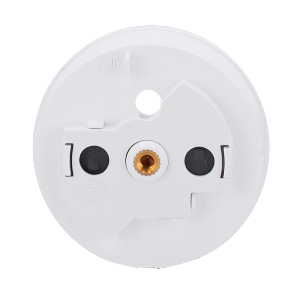 Cache-prise latéral pour fiche intelligente de type E - Compatible avec AJ-OUTLETCORE-SMART-E - Indicateur LED de l'état de la prise et de la consommation d'énergie - Bouton tactile pour la commande manuelle - Rétro alimentation LED - Couleur blanche