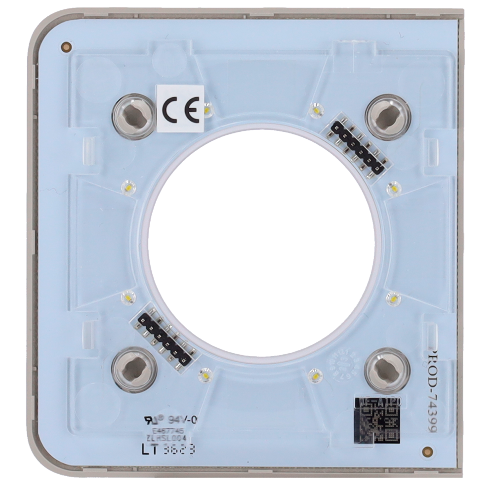 Cache-prise latéral pour fiche intelligente de type F - Compatible avec AJ-OUTLETCORE-SMART - Indicateur LED de l'état de la prise et de la consommation d'énergie - Bouton tactile pour la commande manuelle - Rétro alimentation LED - Couleur olive