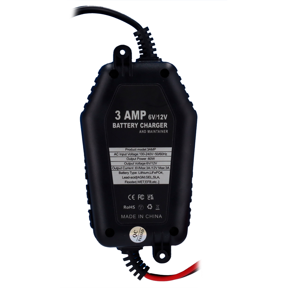 Tour d'alimentation de protection - Chargeur de batterie interne - Longueur du câble 2 m