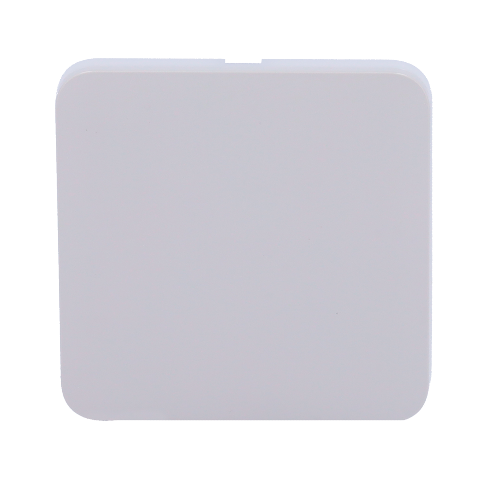 Panneau tactile pour un interrupteur d'éclairage - Compatible AJ-LIGHTCORE-1G / -2W - Rétro-éclairage LED - Clavier tactile sans contact - Couleur brouillard - Ajax - LightSwitch SoloButton