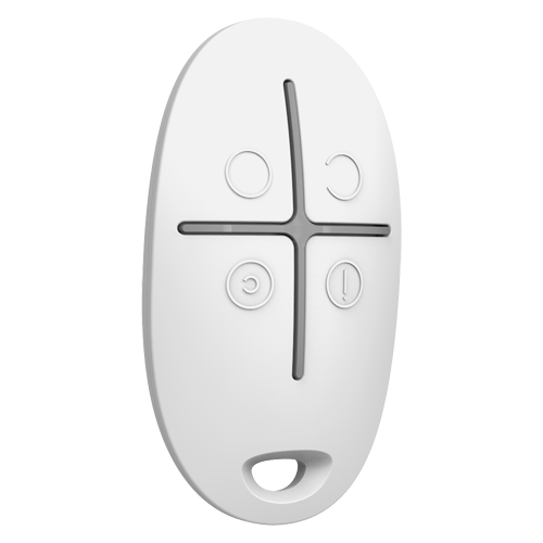 Télécommande - Superior - Bidirectionnel - Certifié Grade 2 / NFA2P - Armé, désarmé, armé partiel et panique - IP 32 (protection contre l'humidité) - Alimentation 1 pile CR2032 3.0 V