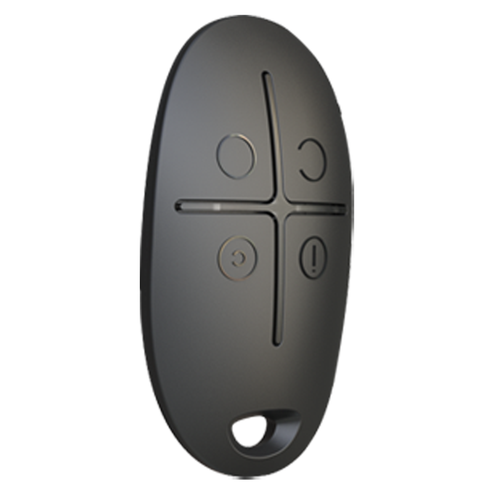 Kit d'alarme professionnelle Degré recommandé 2 Communication Ethernet et double carte SIM GPRS Sans fil 868 MHz Jeweller et Wings Ajax HUB 2, 1PIRCAM 1 Contact magnétique et 1 télécommande